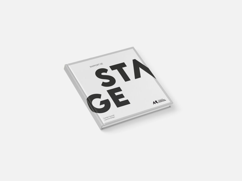 mockup rapport de stage
